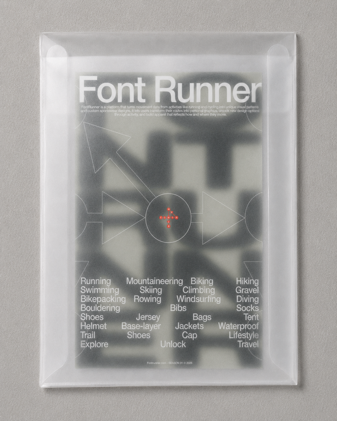 Font Runner media