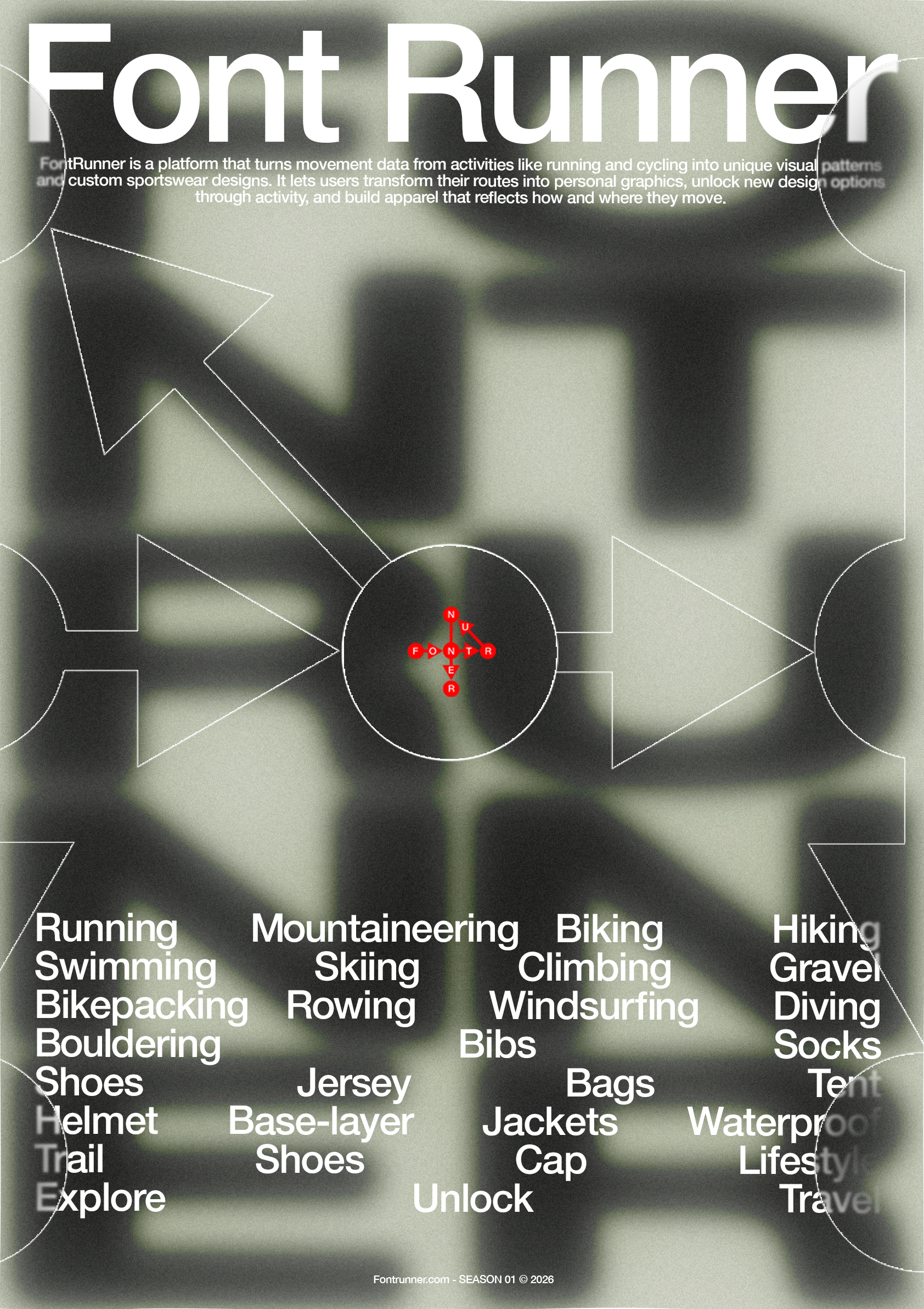 Font Runner poster