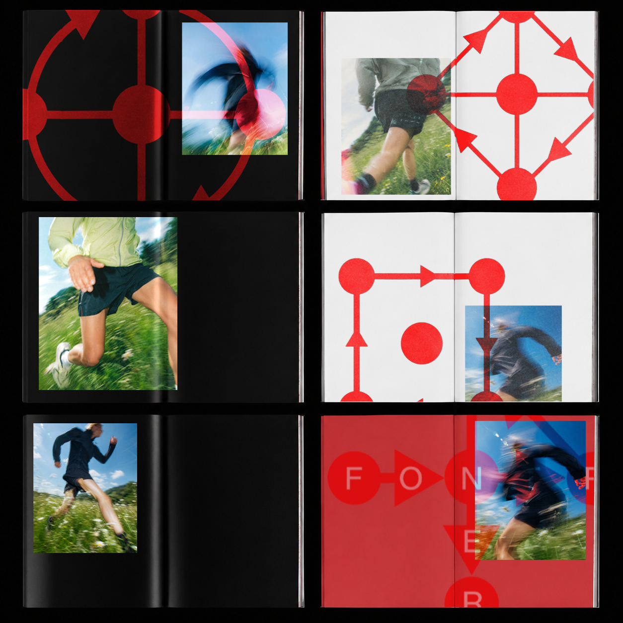 Font Runner spread